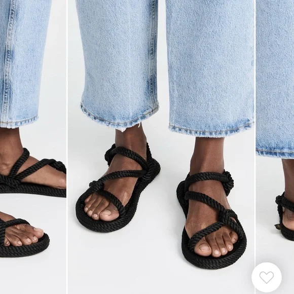 BOHONOMAD Black Rope Sandals Mykonos Women Rope Sandal – Black - Picture 8 of 13